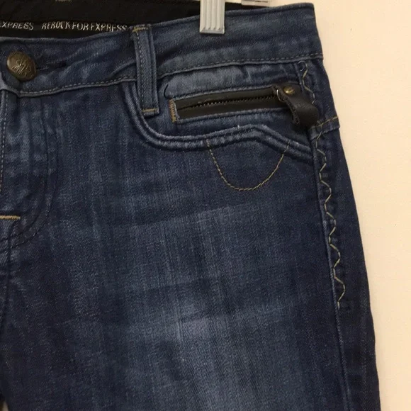 REROCK for Express Distressed Jeans - Picture 3 of 8